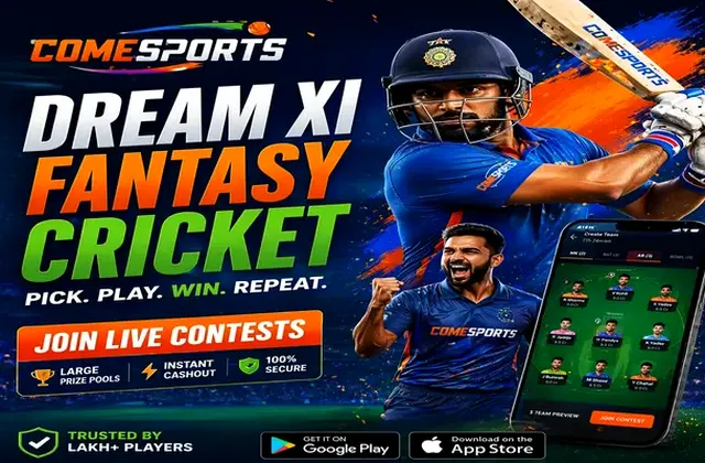 Hero11 (hero 11) fantasy cricket & matchday visual 1